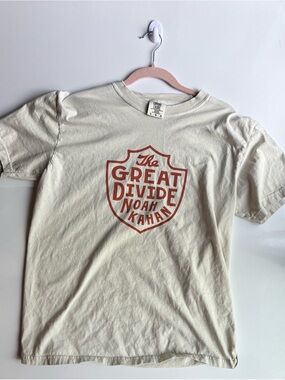 Noah Kahan "The Great Divide Tour 2026 comfort colors merch cotton tee  folk